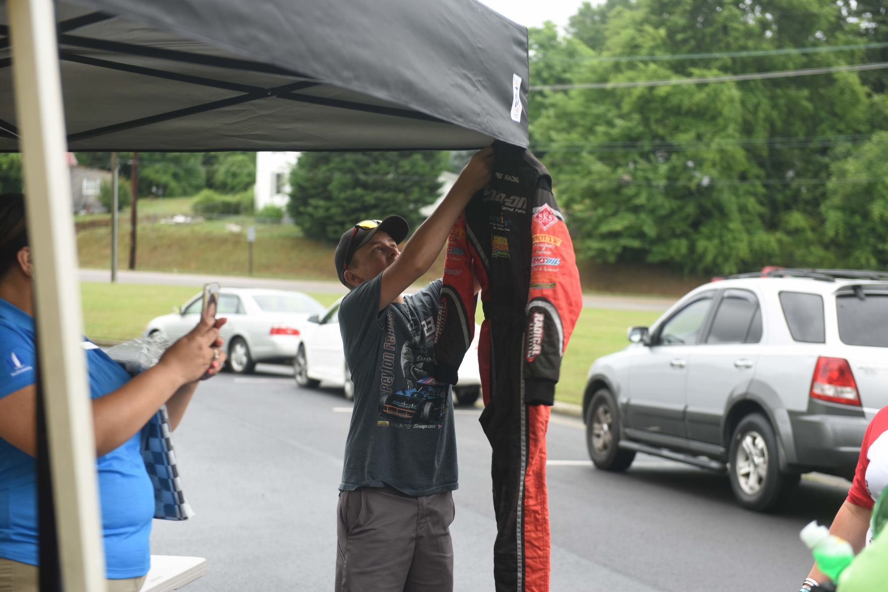 NASCAR driver Peyton Ferree visits Danville